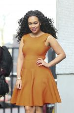 REBECCA FERGUSON Leaves a Studio in London
