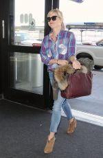 REESE WITHERSPOON in Jeans at Los Angeles International Airport 0903