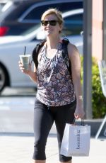 REESE WITHERSPOON in Tights Heading to a Gym in Brentwood 0303