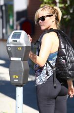 REESE WITHERSPOON in Tights Heading to a Gym in Brentwood 0303