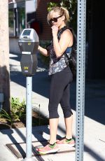 REESE WITHERSPOON in Tights Heading to a Gym in Brentwood 0303