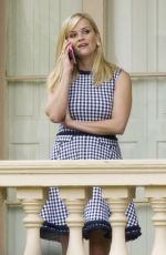 REESE WITHERSPOON on the Set of Secret Project in New Orleans