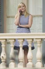 REESE WITHERSPOON on the Set of Secret Project in New Orleans