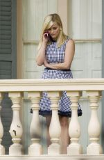 REESE WITHERSPOON on the Set of Secret Project in New Orleans