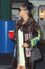 RIHANNA Arrives at a Studio in New York 1903