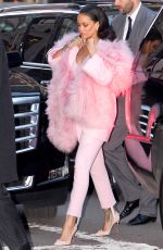 RIHANNA Arrives at Good Morning America in New York 1303