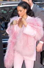RIHANNA Arrives at Good Morning America in New York 1303