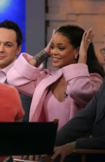 RIHANNA Arrives on the Set of Good Morning America in New York 1303