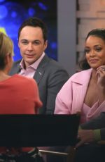 RIHANNA Arrives on the Set of Good Morning America in New York 1303