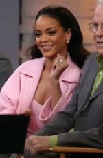 RIHANNA Arrives on the Set of Good Morning America in New York 1303