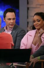 RIHANNA Arrives on the Set of Good Morning America in New York 1303