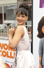 RIHANNA at Home Premiere in Westwood