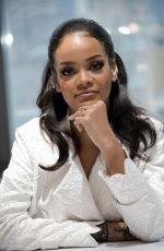 RIHANNA at Home Promotion at Mandarian Hotel in New York