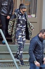 RIHANNA at the Hanson Fitness in New York