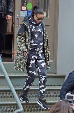 RIHANNA at the Hanson Fitness in New York