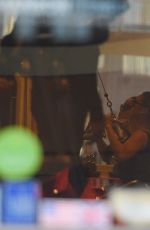 RIHANNA at the Hanson Fitness in New York