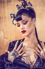 RIHANNA in Harper’s Bazzar Magazine, China April 2015 Issue