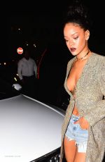 RIHANNA Leaves Giorgio Baldi Restaurant in Los Angeles 2103