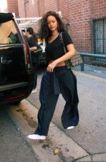 RIHANNA Out and About in Beverly Hills