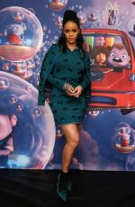 RIHANNA Promotes Her New Animated Feature Home in New York