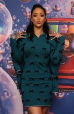 RIHANNA Promotes Her New Animated Feature Home in New York