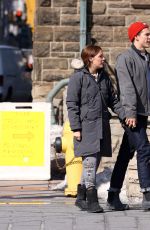 RILEY KEOUGH on the Set of Her New TV Series The Girldfriend Experience in Toronto