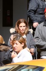 RILEY KEOUGH on the Set of Her New TV Series The Girldfriend Experience in Toronto