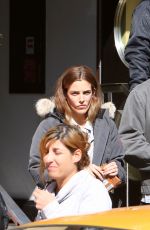 RILEY KEOUGH on the Set of Her New TV Series The Girldfriend Experience in Toronto