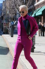 RITA ORA at Hot 97 Radio Station in New York