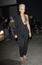 RITA ORA at Scotch of St. James for the Voice Judge Open Mic Night in London