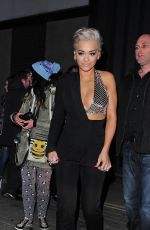 RITA ORA at Scotch of St. James for the Voice Judge Open Mic Night in London