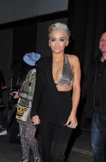 RITA ORA at Scotch of St. James for the Voice Judge Open Mic Night in London