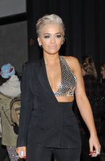 RITA ORA at Scotch of St. James for the Voice Judge Open Mic Night in London