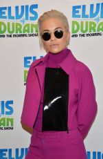 RITA ORA at z100 Radio in New York