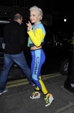 RITA ORA in Tights Out and About in London