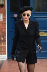 RITA ORA Leaves Her London Home