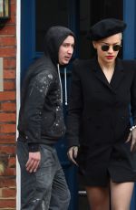 RITA ORA Leaves Her London Home