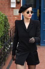 RITA ORA Leaves Her London Home