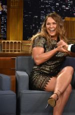 RONDA ROUSEY at Tonight Show with Jimmy Fallon in New York 2403