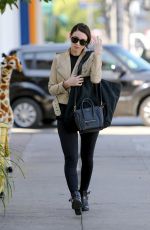 ROONEY MARA in Tights Out and About in Beverly Hills 1903