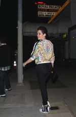 ROSE MCGOWAN at Nice Guy Restaurant in West Hollywood