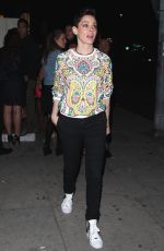 ROSE MCGOWAN at Nice Guy Restaurant in West Hollywood