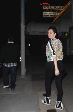 ROSE MCGOWAN at Nice Guy Restaurant in West Hollywood
