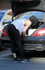 RUMER WILLIS at Dancing with the Stars Practice in Hollywood