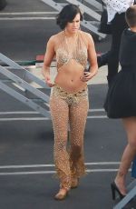 RUMER WILLIS in Jumpsuits on the Set of DWTS in Hollywood