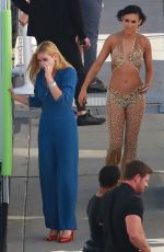 RUMER WILLIS in Jumpsuits on the Set of DWTS in Hollywood