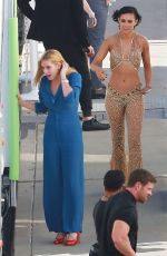 RUMER WILLIS in Jumpsuits on the Set of DWTS in Hollywood