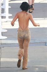 RUMER WILLIS in Jumpsuits on the Set of DWTS in Hollywood