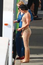 RUMER WILLIS in Jumpsuits on the Set of DWTS in Hollywood