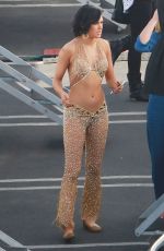 RUMER WILLIS in Jumpsuits on the Set of DWTS in Hollywood